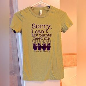 🪴 Plant lover T-shirt from Flora Asheville - XS